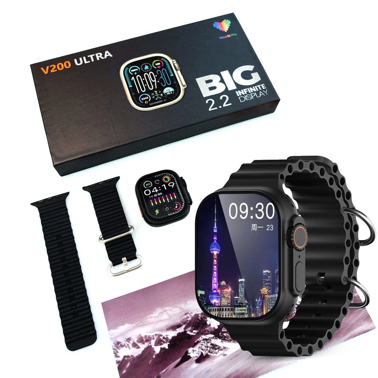 V200 Ultra Big 2.2 Infinite Display
