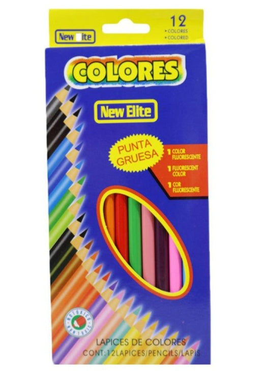 00520 - coloring pencils multicolor