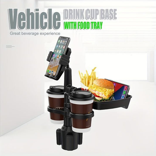 00464 - Food tray black