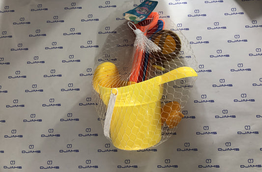 00545 - Beach sand bucket duck for kids