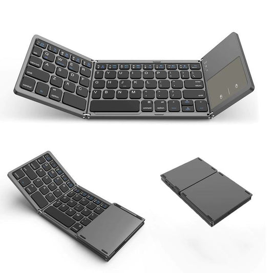 00323 - Foldable Keyboard bluetooth with touchpad