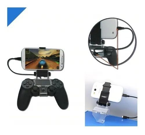 00357 - Mobile phone clamp for PS4 controller